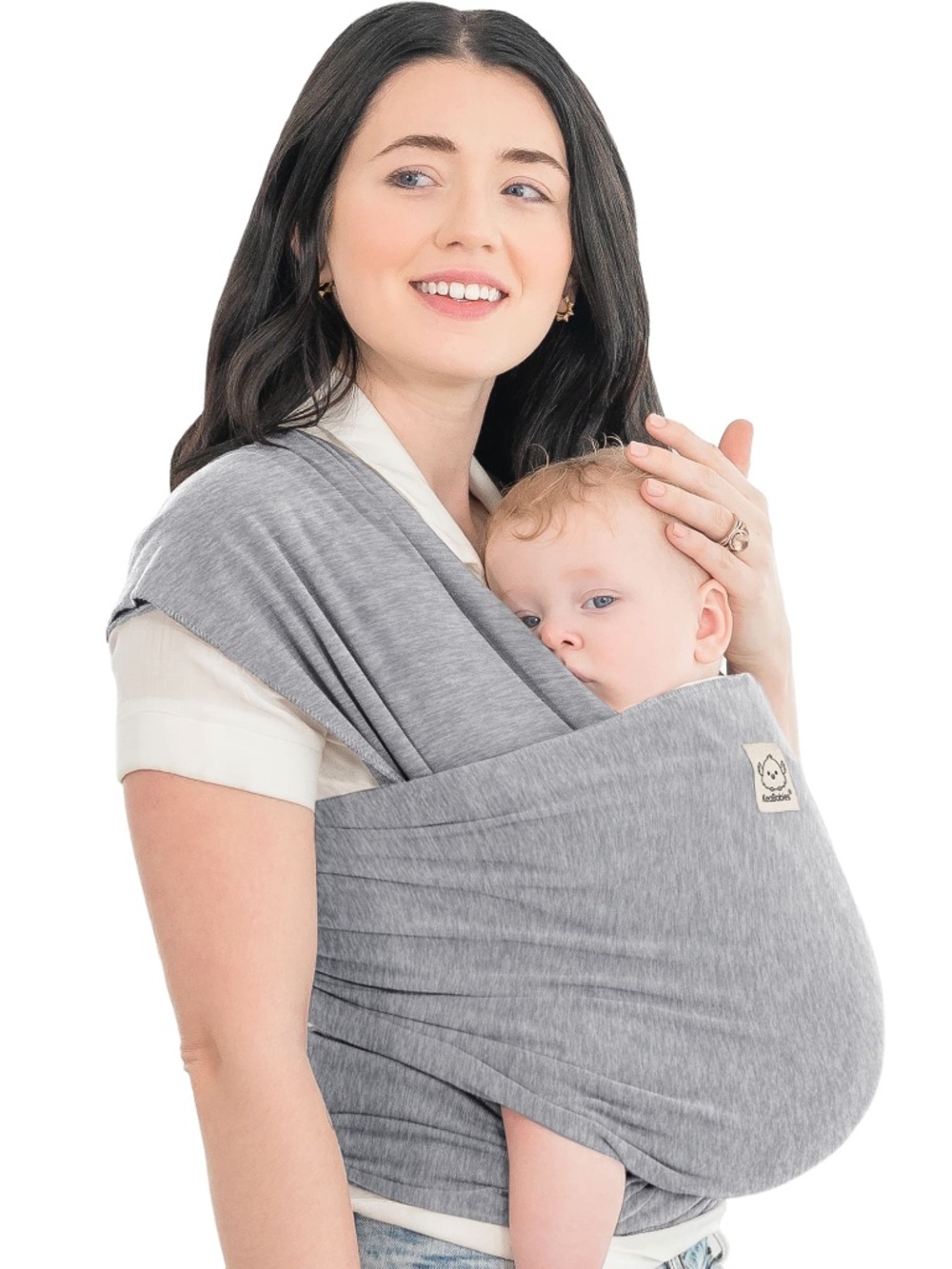 Keababies Original Wrap Carrier-Gray-Like New